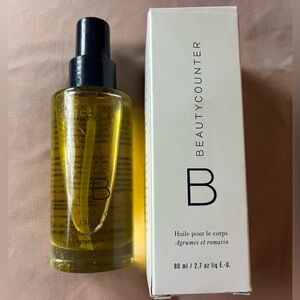 beautycounter Citrus Rosemary Body Oil - new in box!